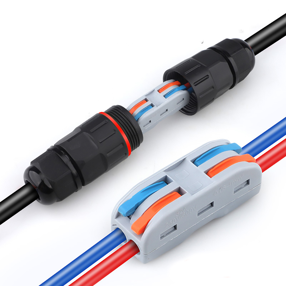 Outdoor Lighting Voltage - 1 szt. Złącze przewodów 2-pinowe 3-pinowe
