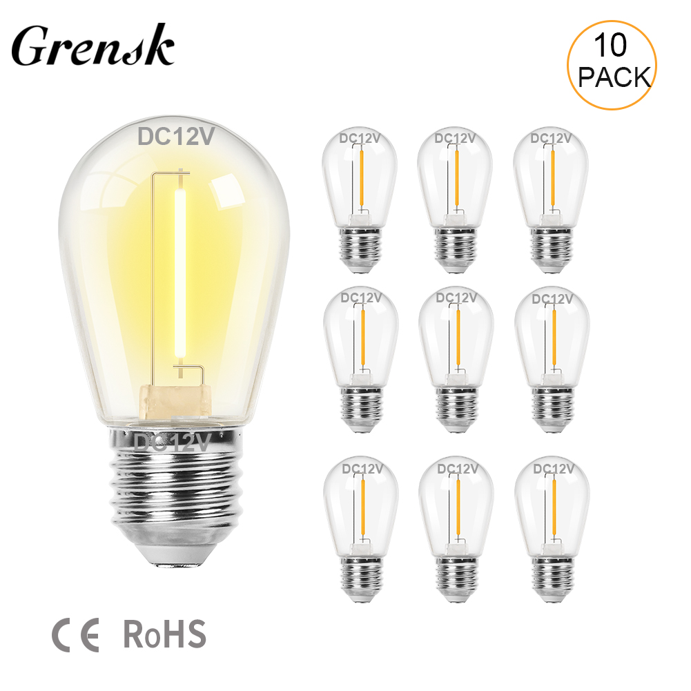 Outdoor Lighting Voltage - 12V Niskonapięciowa żarówka zastępcza LED S14