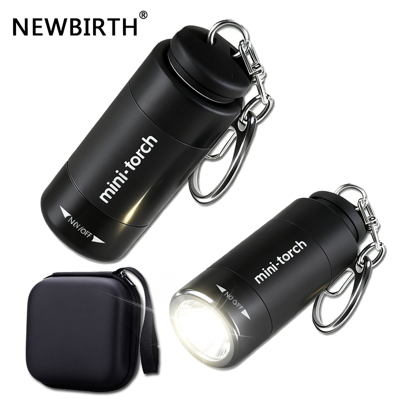 Outdoor Lighting Black - Latarka LED wielofunkcyjna, ładowana przez USB,
