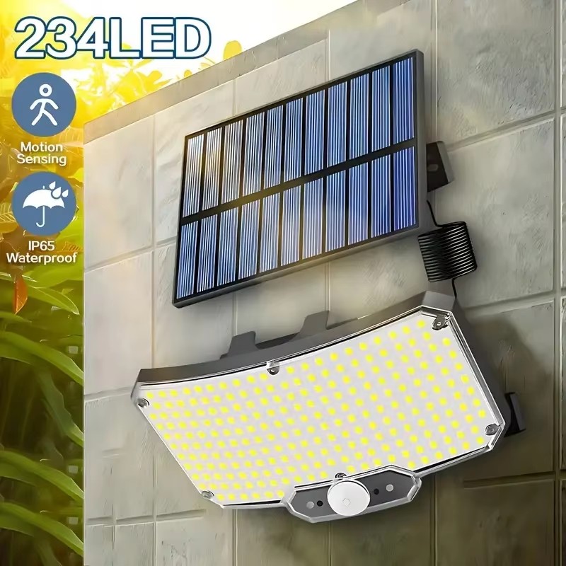 Outdoor Lighting Sensor - 234 LED Solarne Lampy Zewnętrzne z