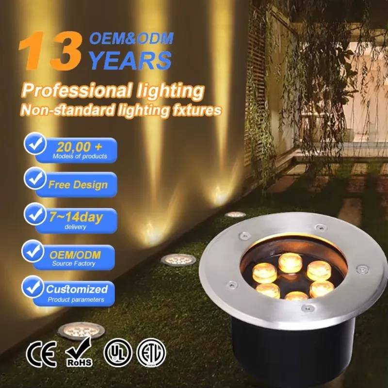 Outdoor Lighting Driveway - Wodoodporna lampa LED podziemna IP67 12V