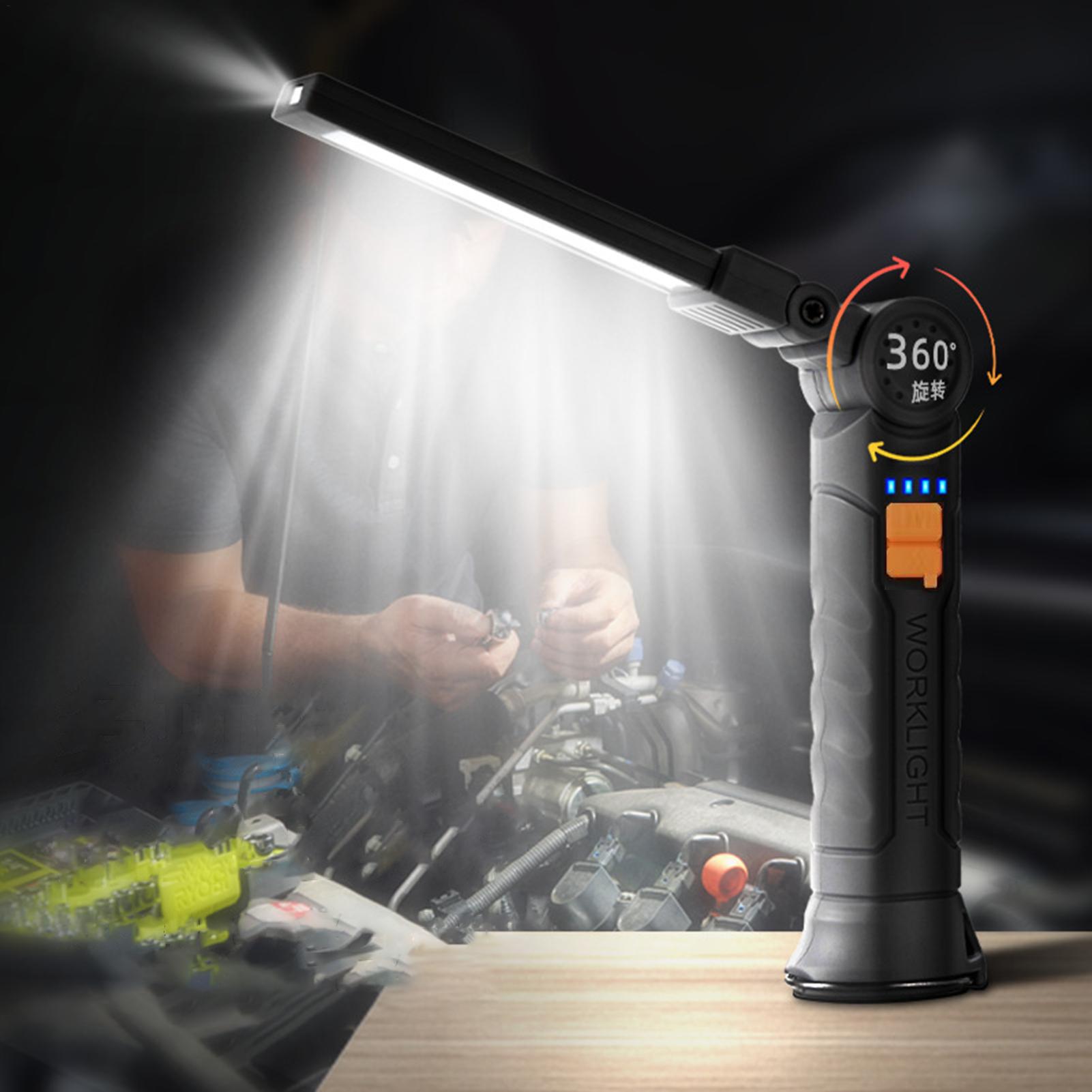 Outdoor Lighting Jobs - Akumulatorowa latarka LED z magnesem i