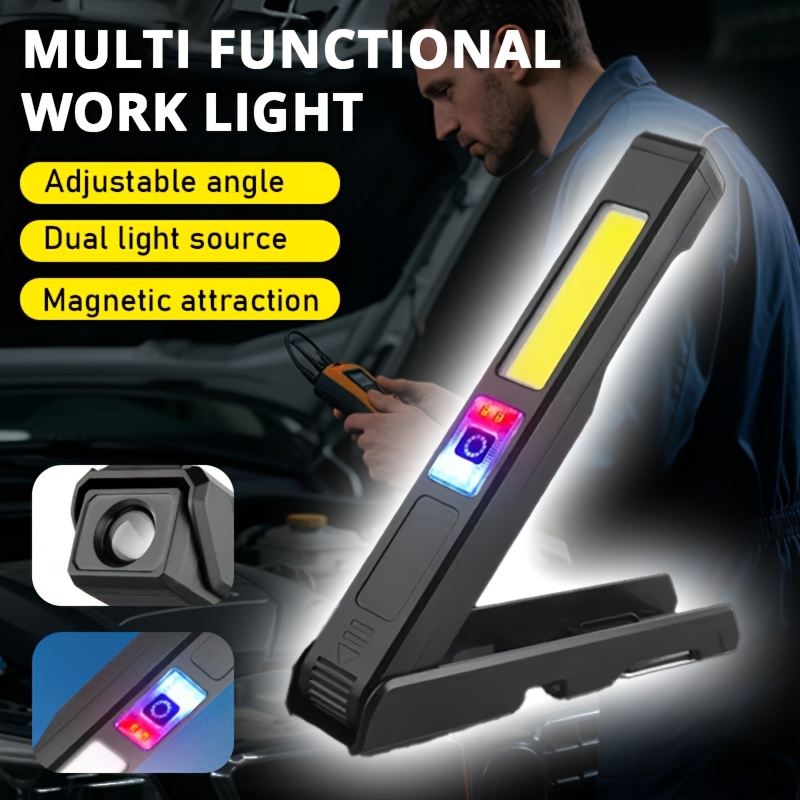 Outdoor Lighting Jobs - Akumulatorowa latarka LED z magnesem i