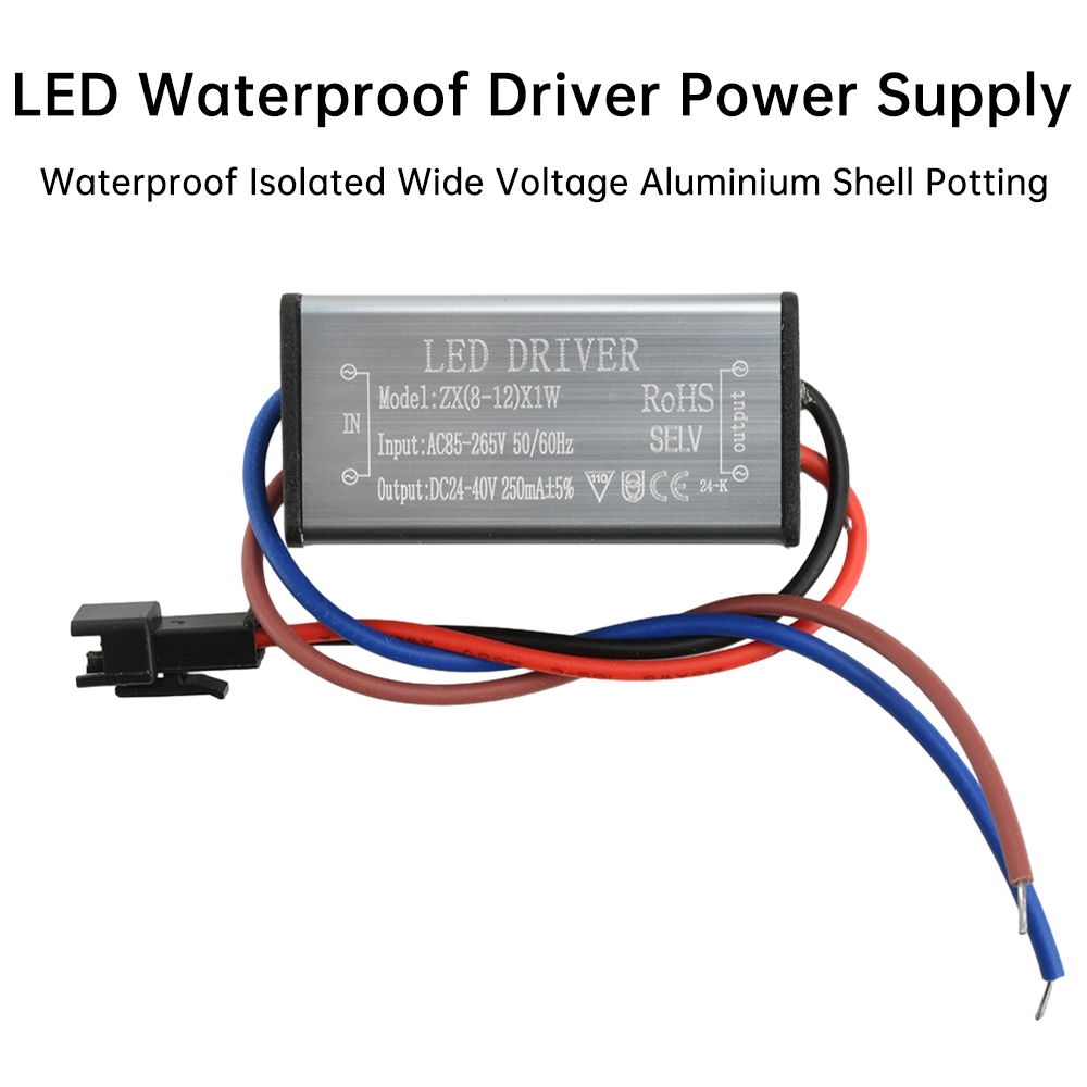 Outdoor Lighting Voltage - AC85-265V 1-24W IP68 Wodoodporny sterownik LED