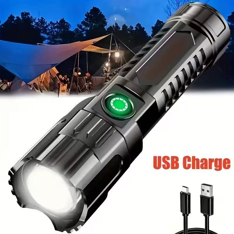 Outdoor Lighting Black - Nowa latarka LED o dużej mocy,
