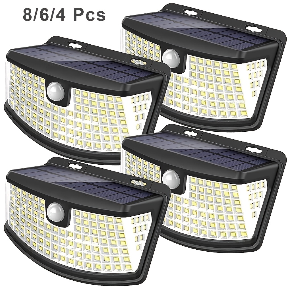 Outdoor Lighting Sensor - Zestawy 8/6/4 sztuk solarnych lamp z