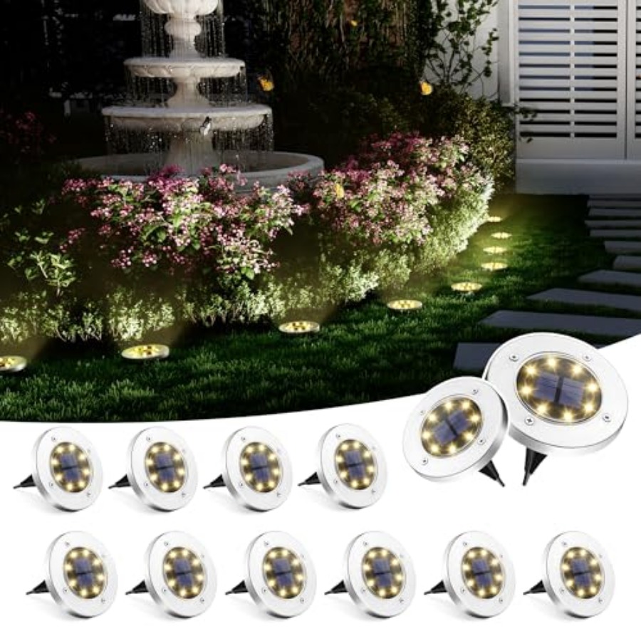 Outdoor Lighting Driveway - Solarne lampy gruntowe, solarne lampy zewnętrzne,