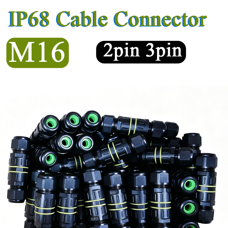 Outdoor Lighting Wire Connectors - Złącze kablowe 2-pinowe 3-pinowe M16 M25S