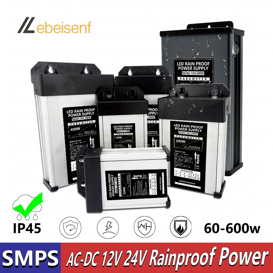 Outdoor Lighting Transformer Box - Zasilacz impulsowy zewnętrzny IP45 odporny na