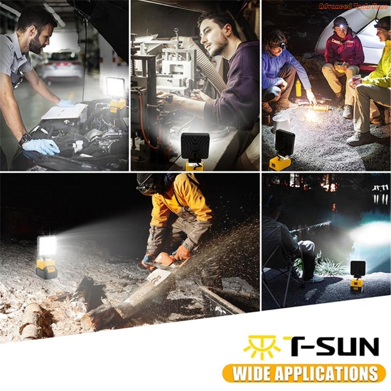 2 szt. Przenośne światło roboc – Outdoor Lighting Jobs recenzja i cena