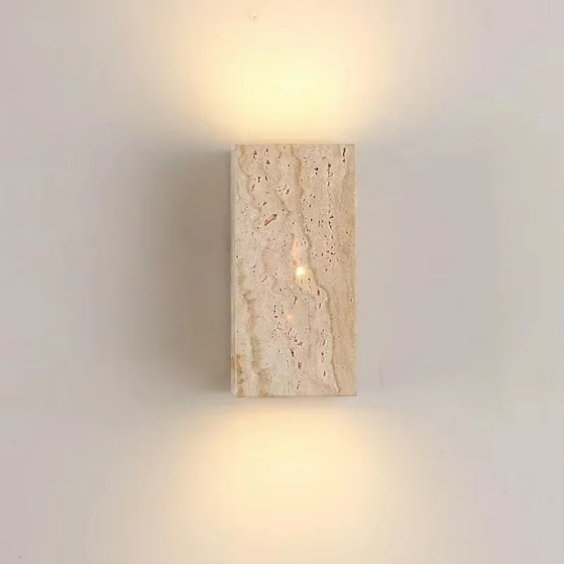 Żółta lampa ścienna z kamienia – Outdoor Lighting For Front Of House recenzja i cena