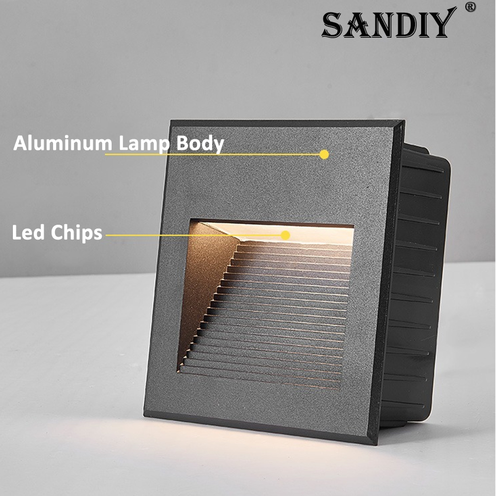 SANDIY Wpuszczane Zewnętrzne L – Outdoor Lighting Voltage recenzja i cena