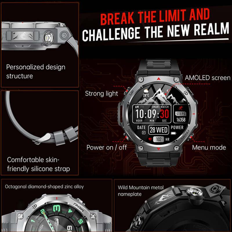 Nowy Smartwatch Sportowy 2026  – Wired Pathway Light recenzja i cena
