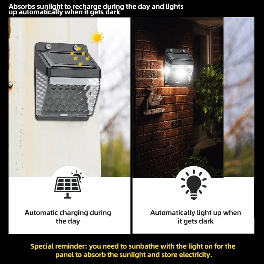 Lampa solarna LED z czujnikiem – Outdoor Lighting Sensor recenzja i cena
