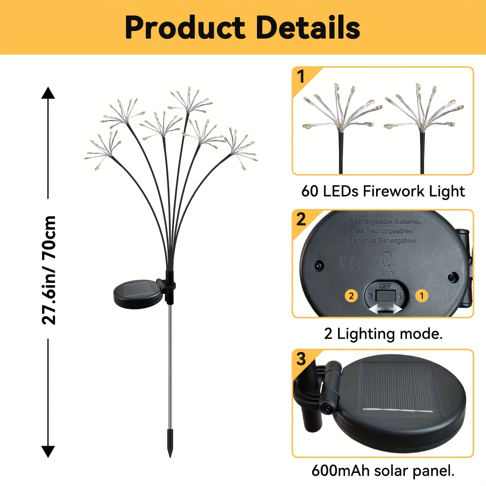 Solarne lampki ogrodowe, wodoo – Wired Pathway Light recenzja i cena