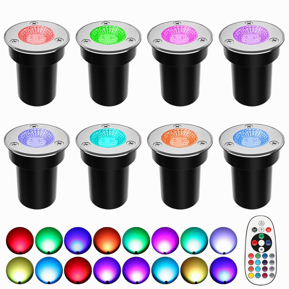 Lampa gruntowa LED RGBW niskon – Outdoor Lighting Voltage recenzja i cena