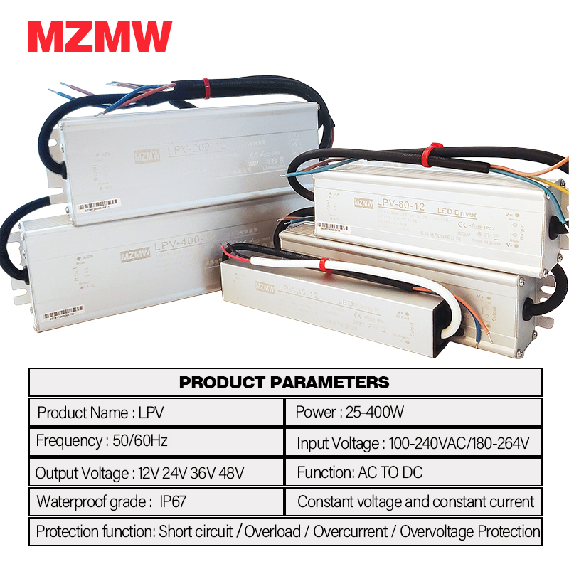 MZMW IP67 Wodoodporny zasilacz – Outdoor Lighting Transformer Box recenzja i cena