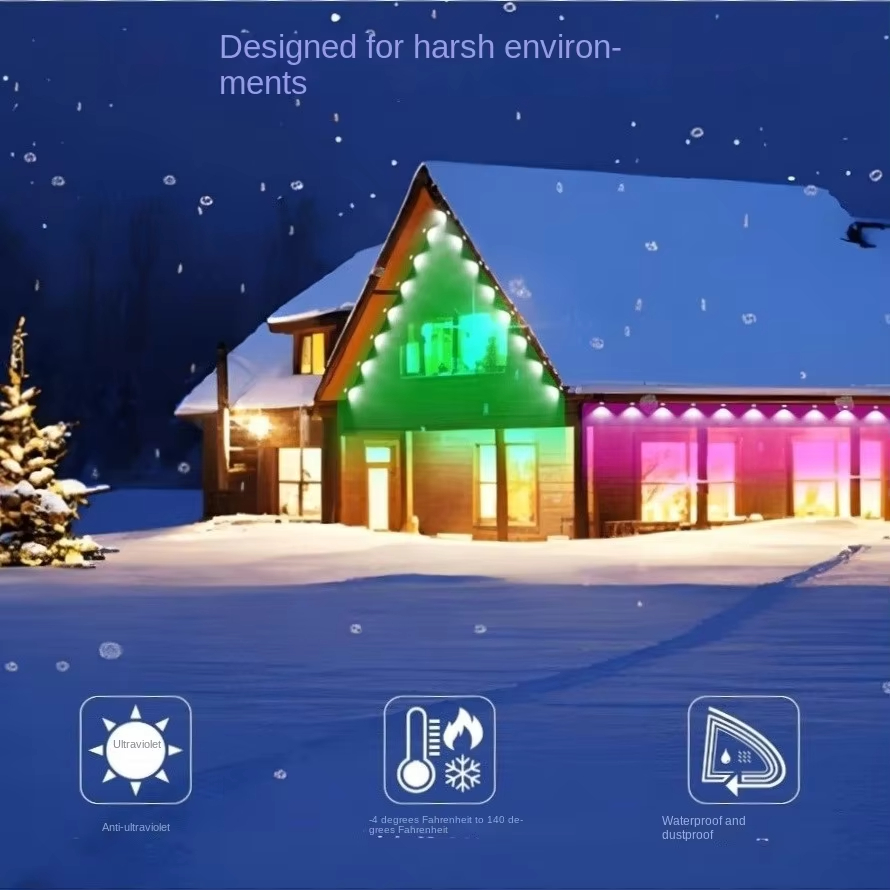 Świąteczne lampki LED wiszące, – Outdoor Lighting For Christmas recenzja i cena