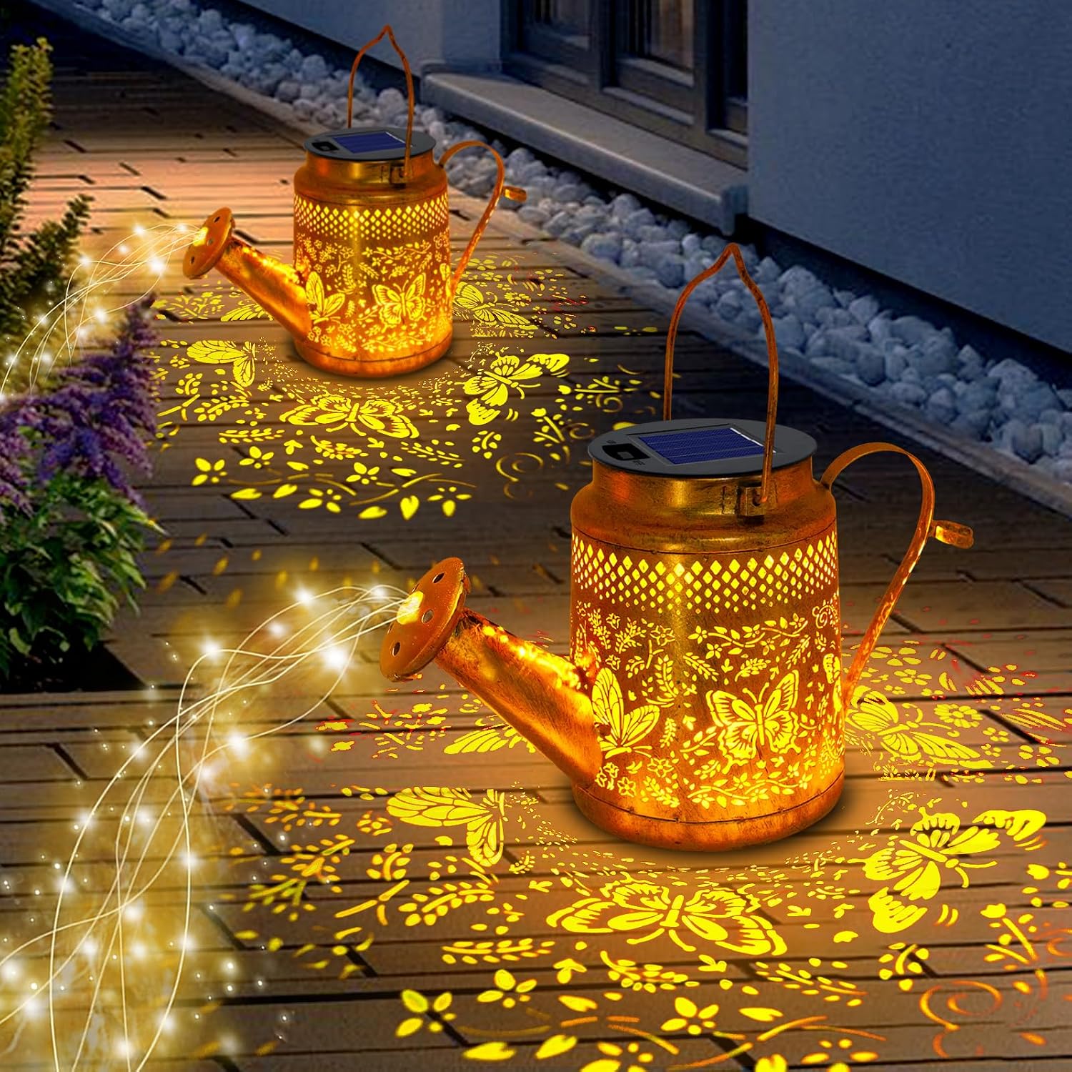 2 sztuki dużych solarnych lamp – Solar Lantern Hanging recenzja i cena