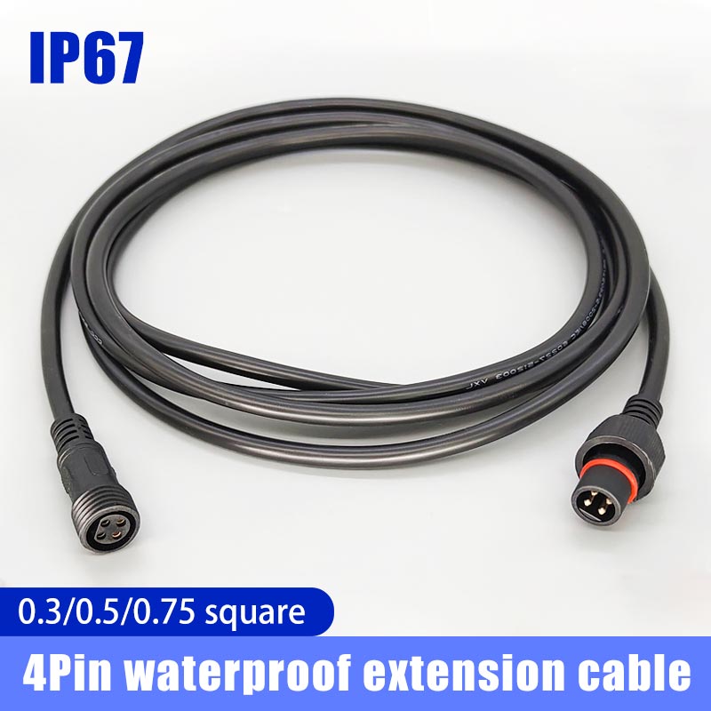 Męski kabel wtykowy Famale 4Pi – Outdoor Lighting Wire Connectors recenzja i cena