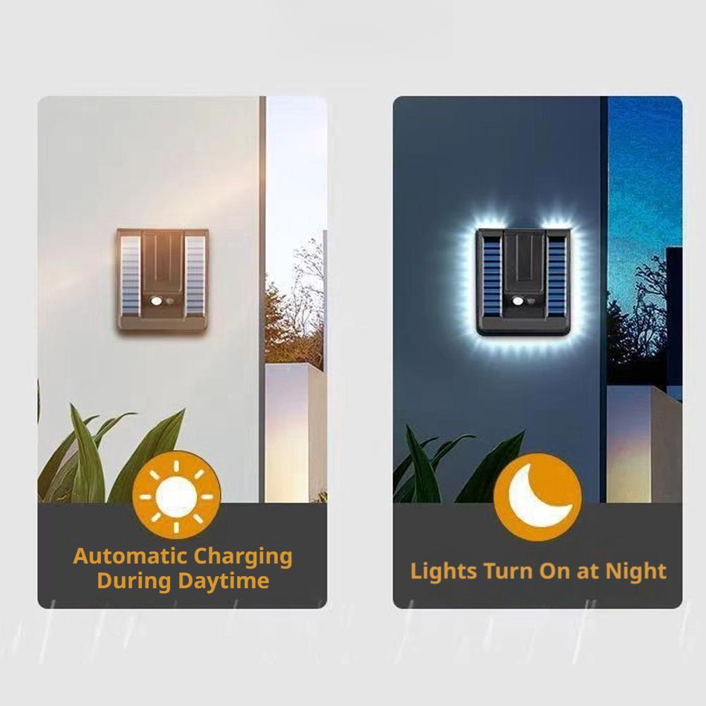 Składana lampa LED 120 °   Lam – Outdoor Lighting Sensor recenzja i cena
