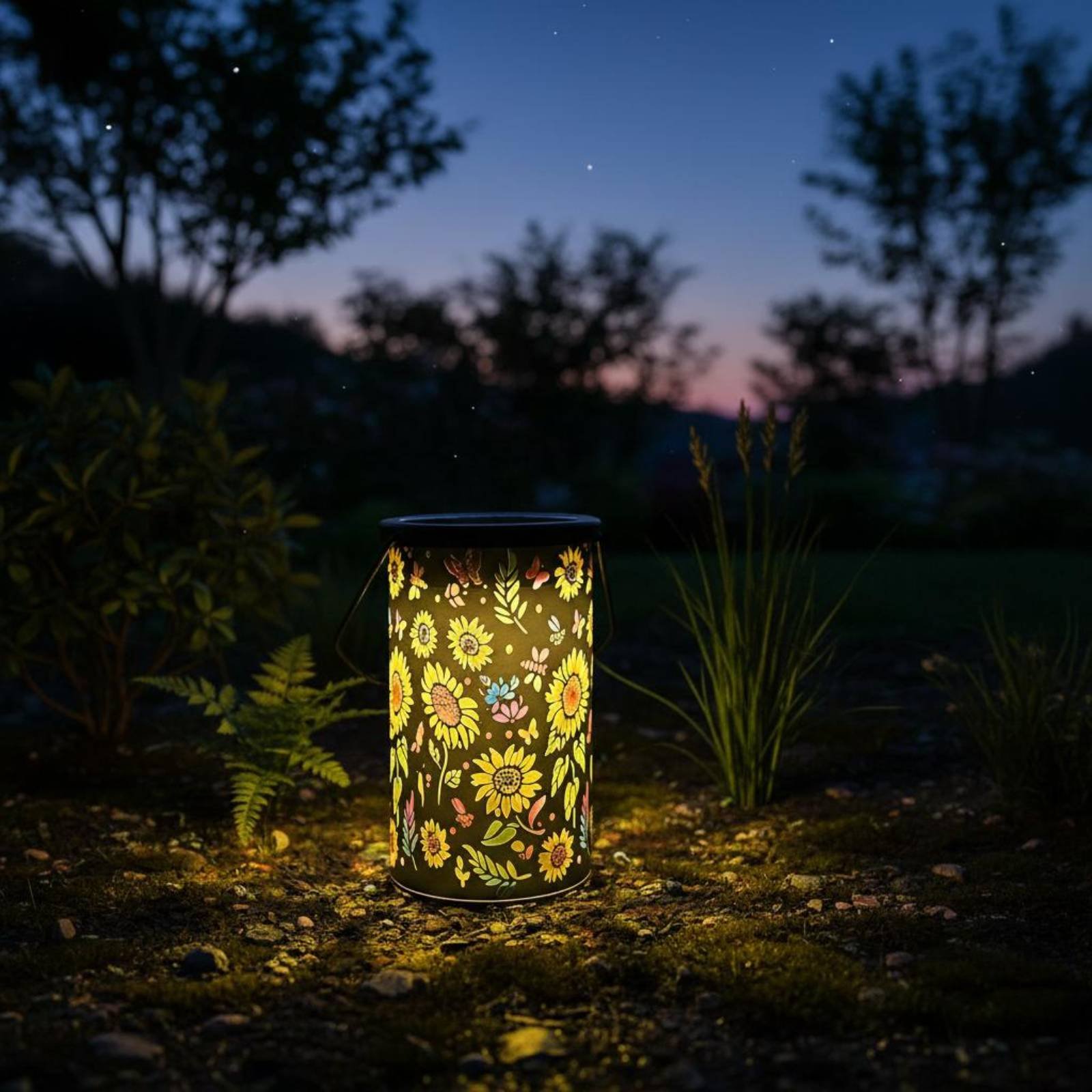 Lampion kwiatowy w stylu vinta – Solar Lantern Hanging recenzja i cena