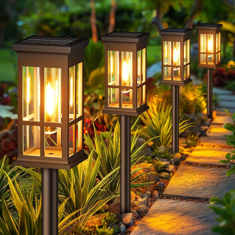 Solarna lampa ścieżkowa, zewnę – Outdoor Lighting Driveway recenzja i cena