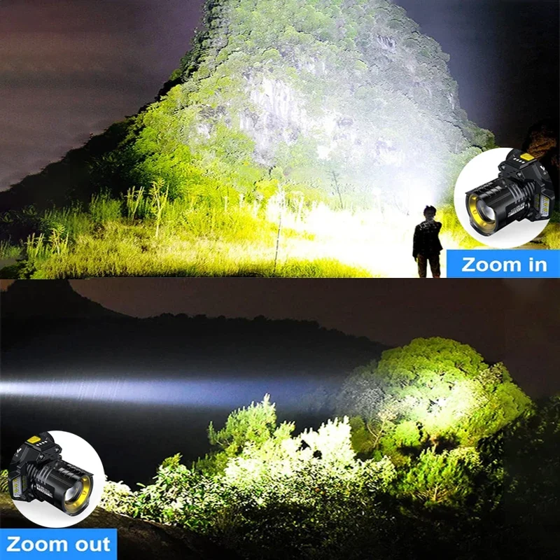 Akumulatorowa, mocna latarka c – Outdoor Lighting Sensor recenzja i cena