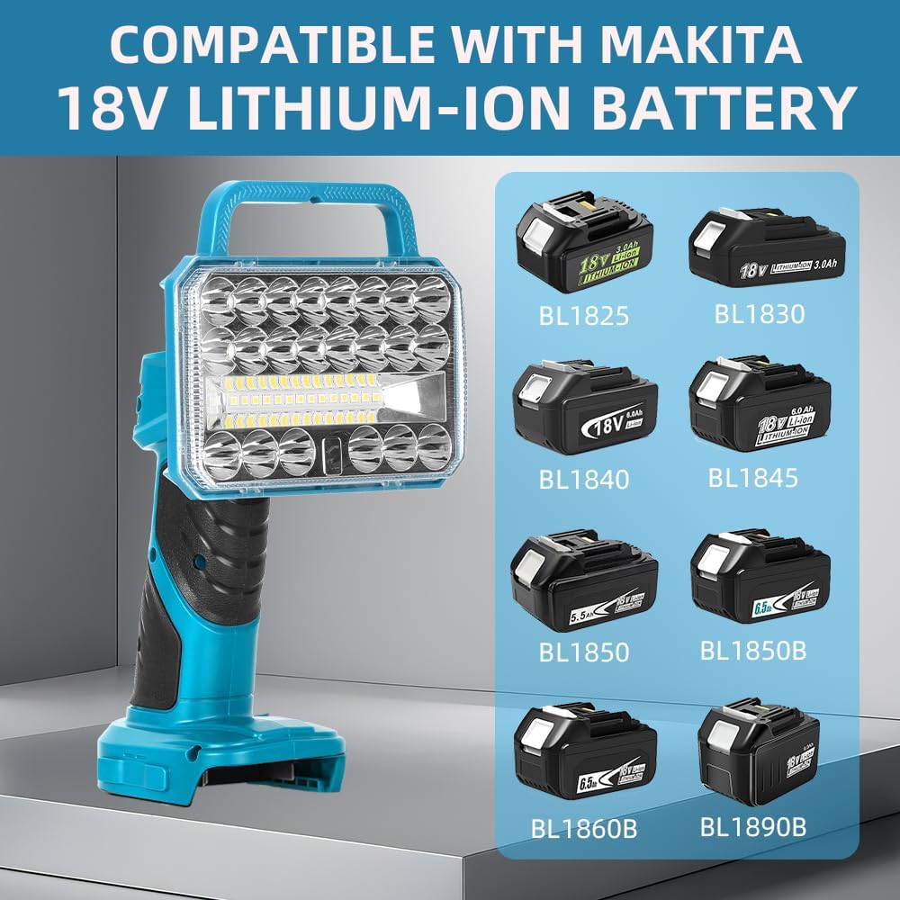 Akumulatorowa latarka LED 18W  – Outdoor Lighting Jobs recenzja i cena