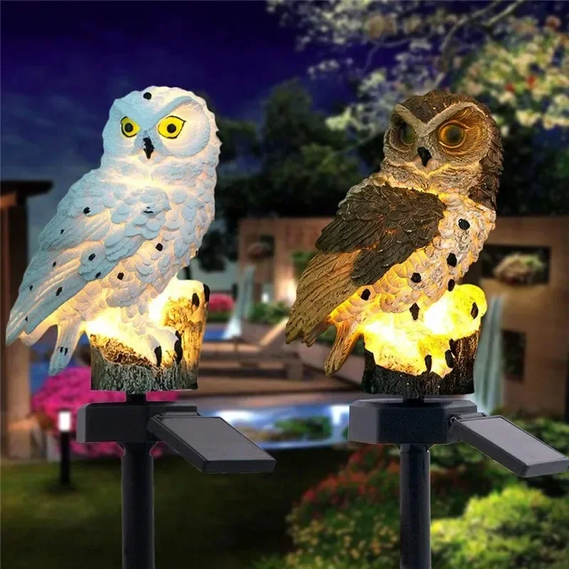 Solarna Statua Sowy, Lampa Ogr – Lighting Fixture Outdoor recenzja i cena