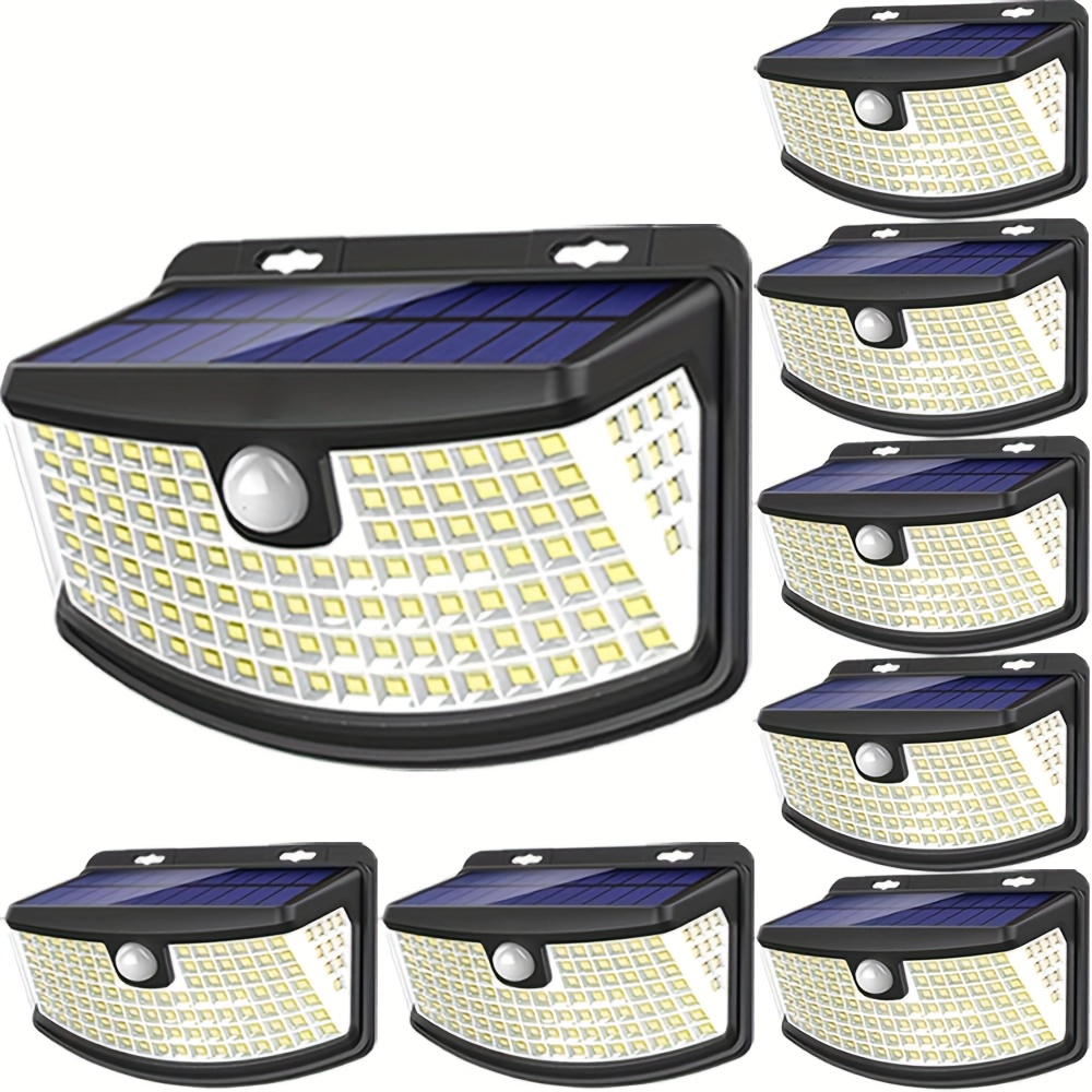 Zestawy 8/6/4 sztuk solarnych  – Outdoor Lighting Sensor recenzja i cena