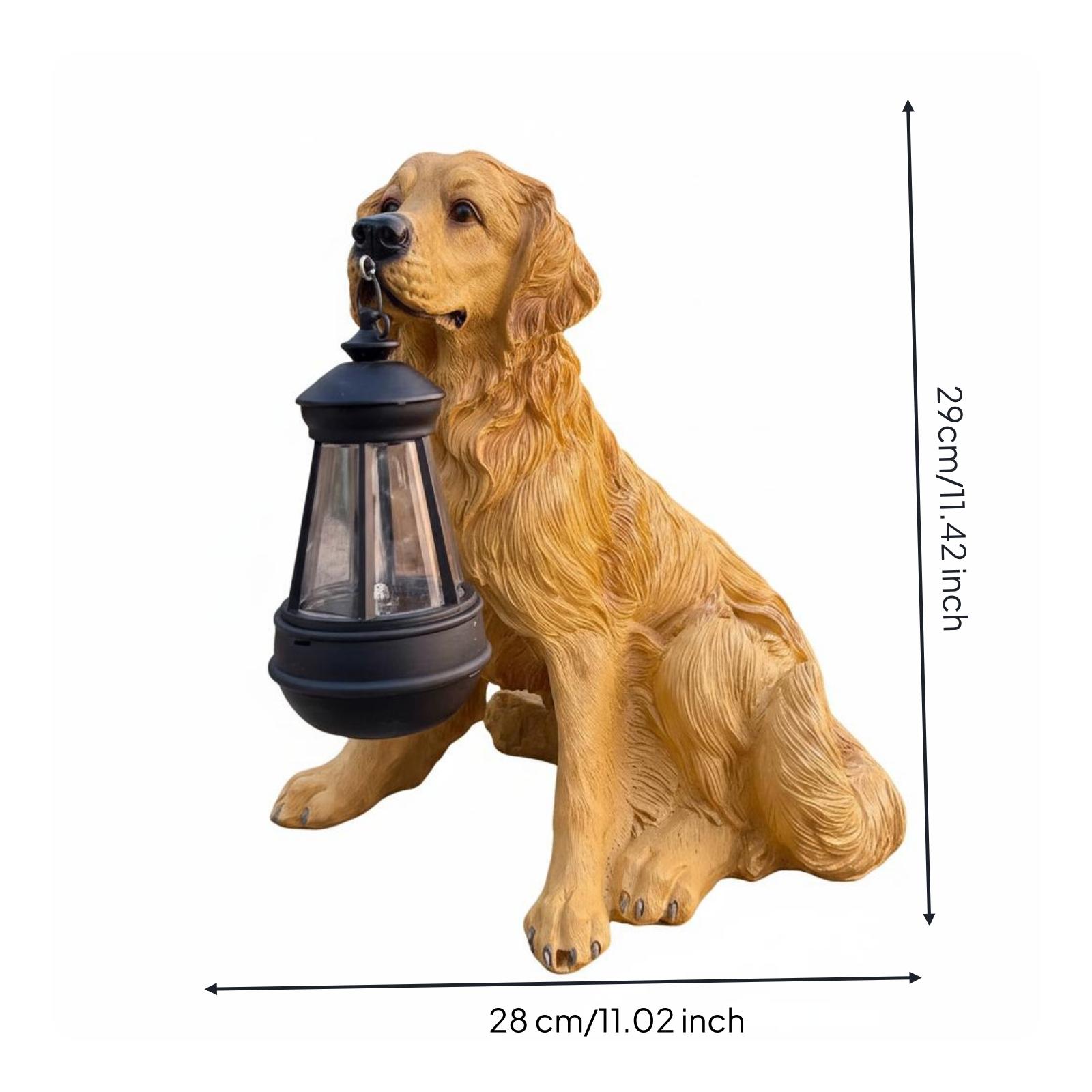Dekoracyjna figurka psa z żywi – Solar Lantern Hanging recenzja i cena
