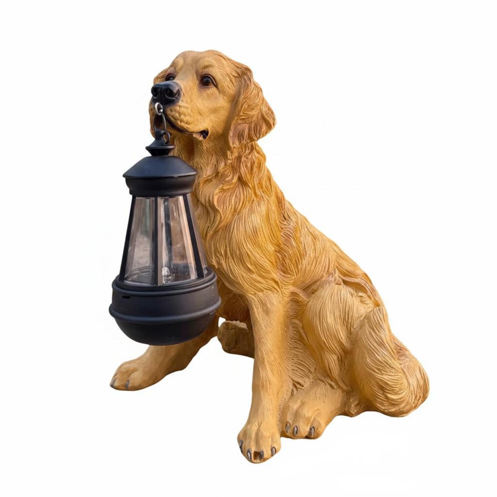 Dekoracyjna figurka psa z żywi – Solar Lantern Hanging recenzja i cena